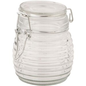 Clayre & Eef 6GL0854M Glastopf Ø 7x9 cm...