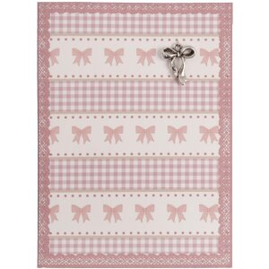 Grußkarte Schleife 10x13,5 cm