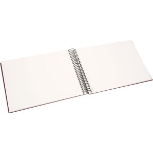 Goldbuch Spiralalbum Bella Vista bordeaux 25x17 cm 40 Seiten Leinen