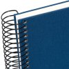 Goldbuch Spiralalbum Bella Vista Blau 25x17 cm Leineneinband 40 Seiten