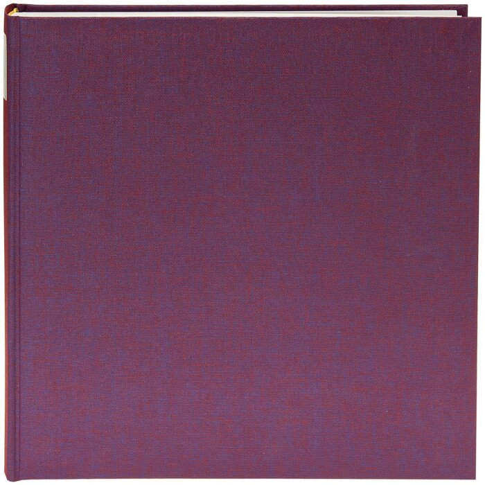 Goldbuch Fotoalbum Summertime Brombeer 25x25 cm 60 weiße Seiten Leineneinband