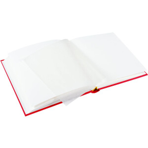 Фотоальбом Goldbuch Bella Vista красный 25x25 см 60 белых страниц