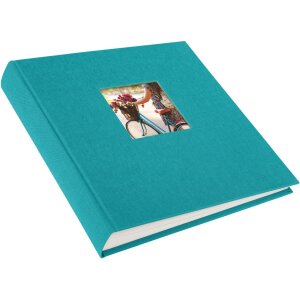 Фотоальбом Goldbuch Bella Vista бирюзовый 25x25 см 60 белых страниц