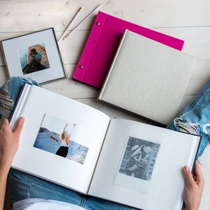 Фотоальбом Goldbuch Bella Vista черный 25x25 см 60 белых страниц