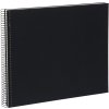 Goldbuch Spiralalbum Bella Vista schwarz 35x30 cm 40 weiße Seiten