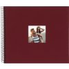 Goldbuch Spiralalbum Bella Vista bordeaux 35x30 cm 40 schwarze Seiten