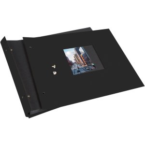 Альбом Goldbuch screw-top Bella Vista черный 30x25 см 40 черных страниц