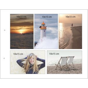 Альбом Goldbuch screw-top Bella Vista бордо 39x31 см 40 белых страниц