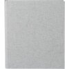 Папка на кольцах Goldbuch A4 Linum серая