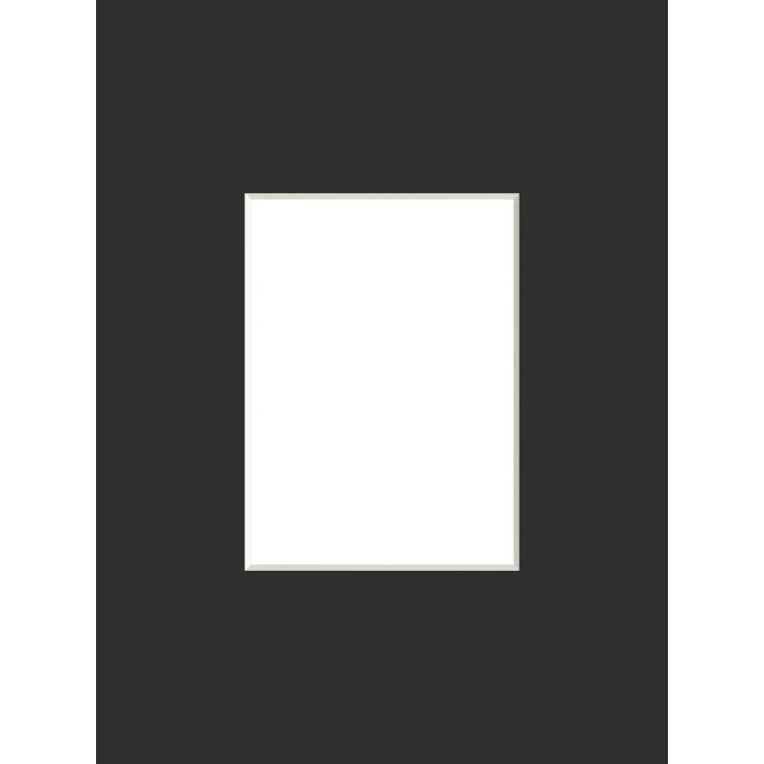 Nielsen Fertig-Passepartout 13x18 cm für 9x13 cm schwarz