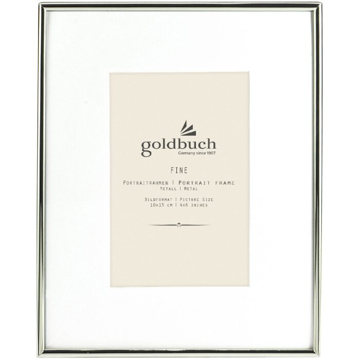 Металлическая портретная рамка FINE 10x15 см