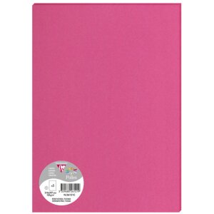 Clairefontaine Pollen DIN A4 120 g fuchsia Packung mit 5...