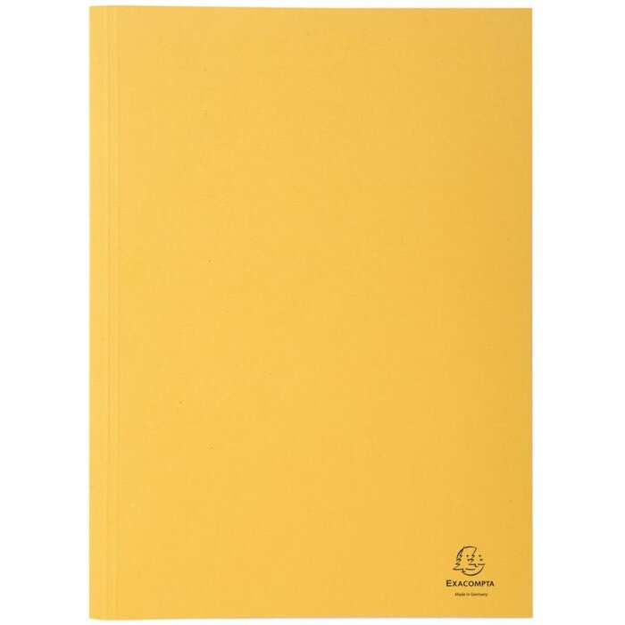 Exacompta 389004B Aktendeckel A4 Gelb 350 Blatt Recycling-Karton Forever 250g