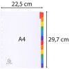 Exacompta 2312E Разделители для папок A4 Манила 12 вкладок