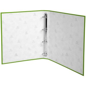 Exacompta Ringbuch PP A4 4-Ringe 30mm Zitrusgrün