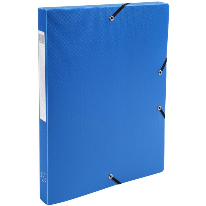 Архивная коробка DIN A4, синяя, 25 мм, непрозрачная, PP 700µ