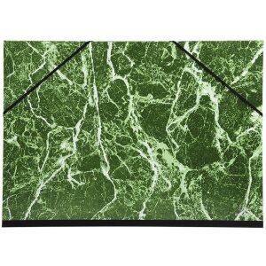 Exacompta 635E Zeichenmappe MARMOR grün 37x52 cm 2...
