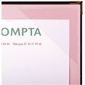 Exacompta Папка для подписей 654779E 24 отделения бордо