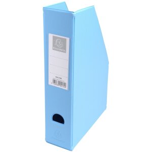 Exacompta Stehsammler PVC Rücken 70mm Etikettenhalter und Griffloch pastell