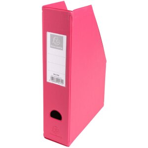 Exacompta Stehsammler PVC Rücken 70mm Etikettenhalter und Griffloch pastell