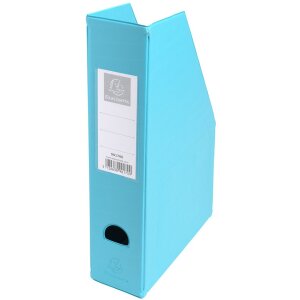 Exacompta Stehsammler PVC Rücken 70mm Etikettenhalter und Griffloch pastell