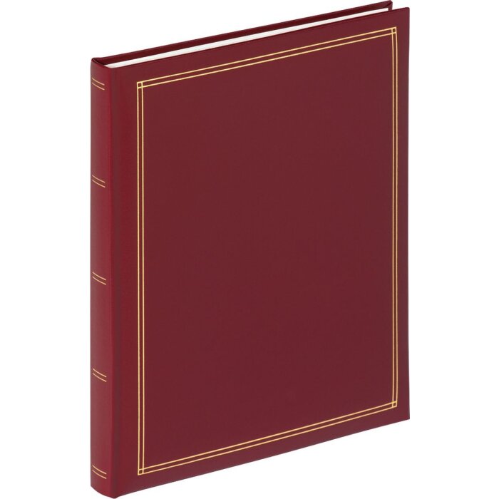 Самоклеящийся альбом Walther Monza бордо 26x30 см 30 самоклеящихся страниц