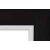 Walther Design Metro Bilderrahmen 10x15 cm Schwarz Silberkante Flachprofil