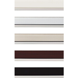 Рамка Walther из полистирола Metro 10x15 см серебристая