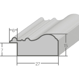 MendeFrames Фоторамка H450 Античное золото 20x30 см, музейное стекло