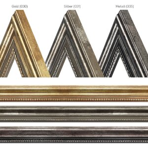 Фоторамка MendeFrames H450 антик серебро 30x45 см с стеклом