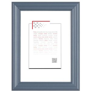 Деревянная рамка Circee 18x24 см серая