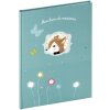 Foxy Babytagebuch blau Text französisch Format A4
