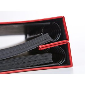 HNFD макси-фотоальбом Lona красный 34,5x33 см 100 черных страниц