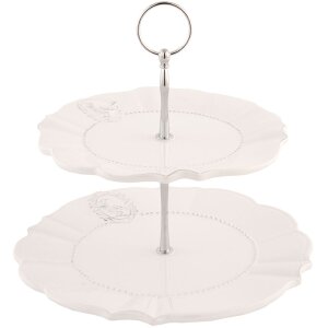 6CE0276 Clayre Eef QUEEN OF BIRDS Etagere - натуральный