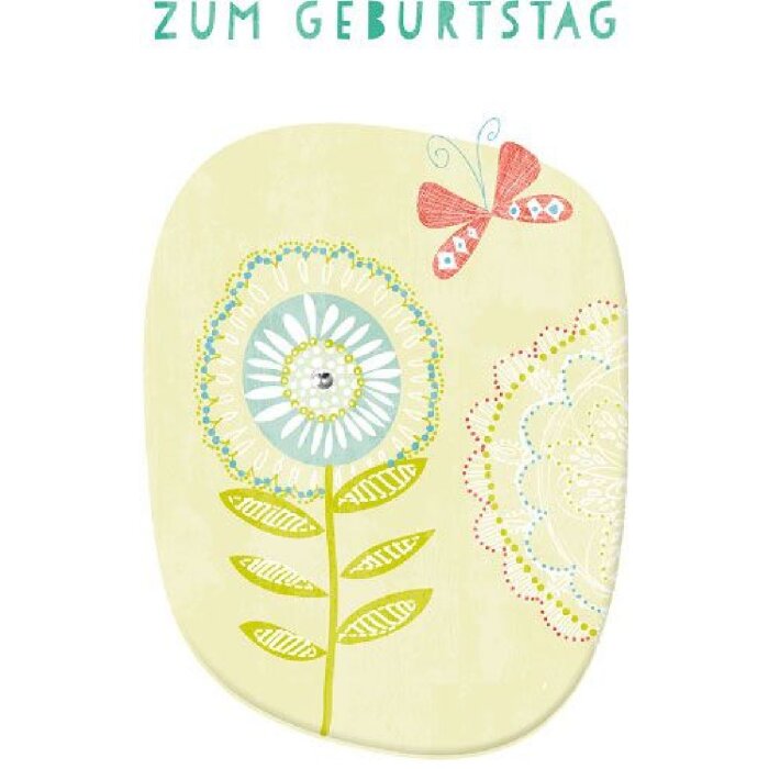 Artebene Открытка с Днем Рождения Цветок