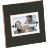 Walther OFFALY Portraitrahmen 10x15 cm Schwarz Holz Lattenstruktur Glas