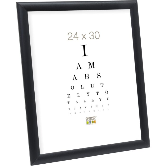 Деревянная рамка S40C Deknudt 24x30 см черная