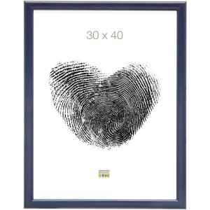 Деревянная рамка Deknudt S40C синяя 15x20 см