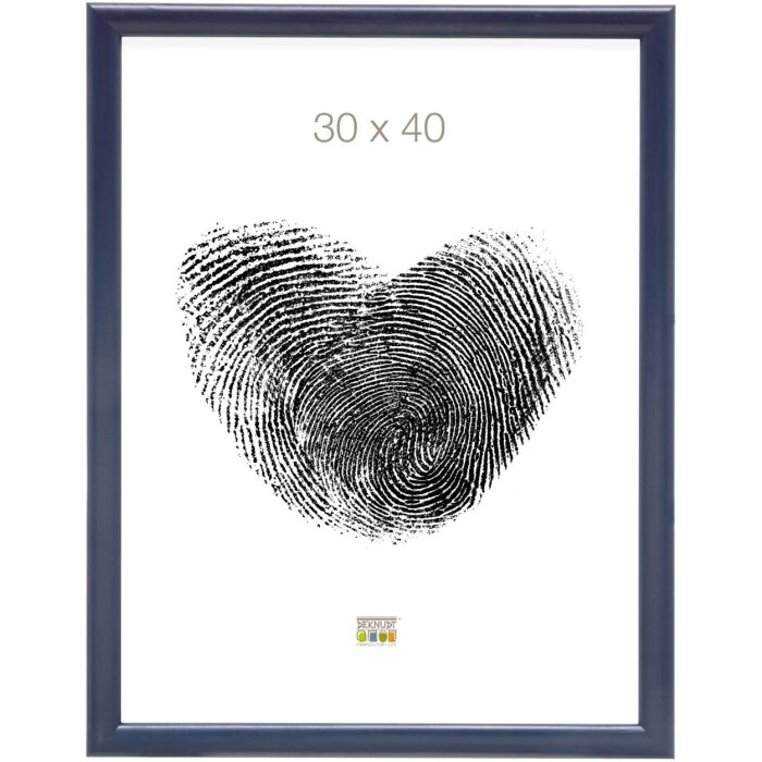 Деревянная рамка S40C Deknudt 18x24 см синяя