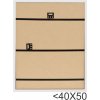 Deknudt Holzrahmen S48SH 20x25 cm grau-beige