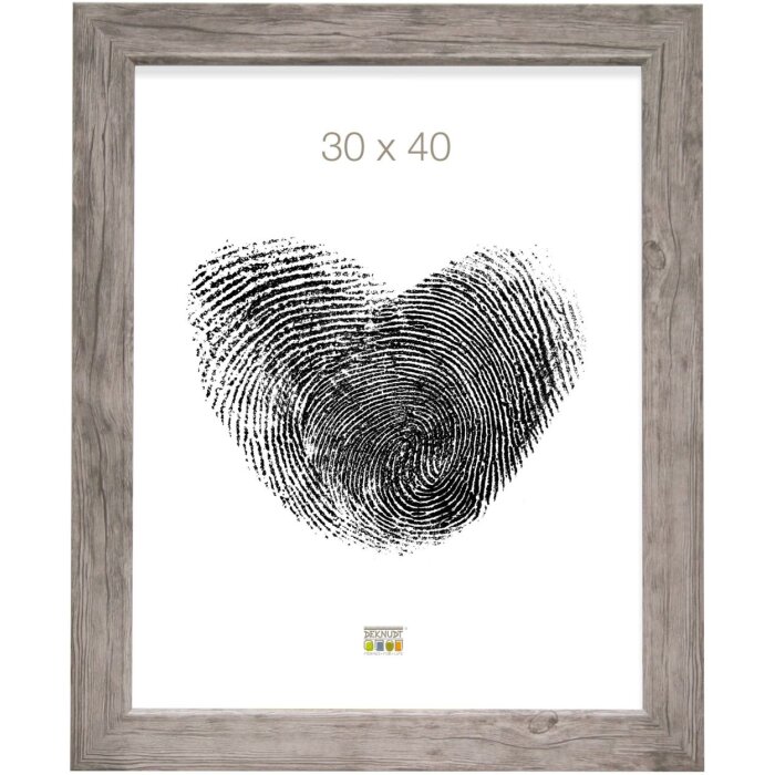 Деревянная рамка S48SH 30x40 см серо-бежевая