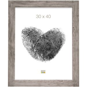 Деревянная рамка S48SH 30x45 см серо-бежевая