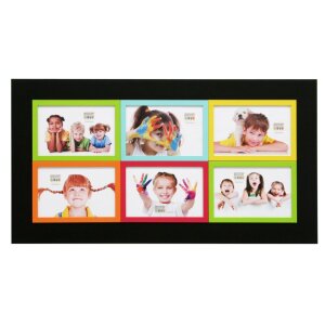 Рамка для галереи Deknudt S67J черная 6 фотографий 10x15 см