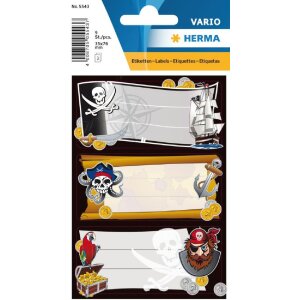 HERMA Sticker VARIO Schule Piraten
