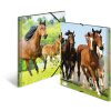 Папка A3 с резиновым фиксатором «Лошадь» от HERMA