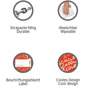 HERMA Heftschoner A5 SCHOOLYDOO schwarz