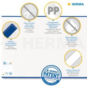 Фоторамка HERMÄX Delfin 270x540 мм, прозрачная, с этикеткой