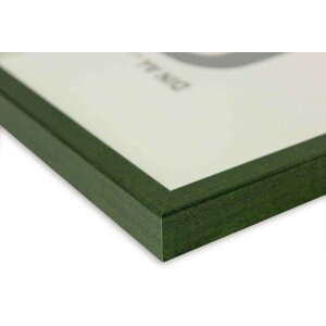 Деревянная съемная рамка Квадрум 30x42 см зеленая