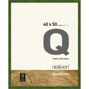 Nielsen деревянная съемная рамка Quadrum 40x50 см зеленая