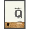 Деревянная съемная рамка Quadrum 20x20 см серая